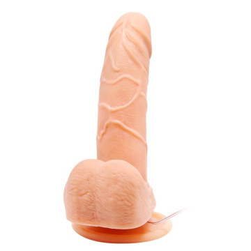 Вібратор на присосці з функцією ротації BARBARA Mark 5,9 -  MULTI-SPEED VIBRATOR – купити