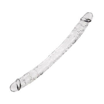 Прозорий двосторонній фалоімітатор Alive Supreme Jelly Dildo – купити