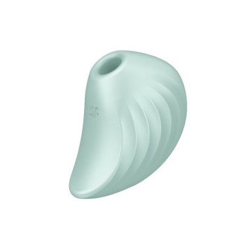 Вакуумний кліторальний стимулятор із вібрацією Satisfyer Pearl Diver Mint – купити