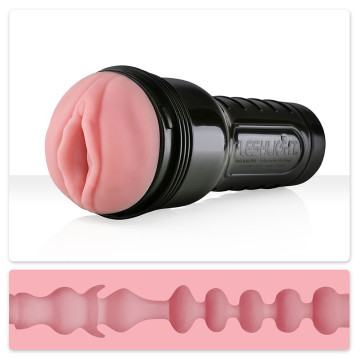 Мастурбатор-вагіна Fleshlight Pink Lady Mini-Lotus Нова текстура – купити