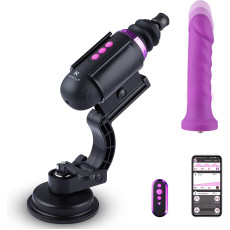 Міні секс-машина Hismith Mini Capsule Sex-Machine with Strong Suction Cup, потужна, перезаряджувана