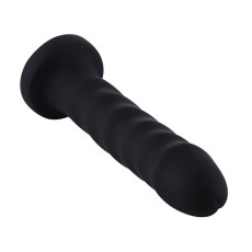 Силіконовий фалоімітатор для секс-машин Hismith 18см Anal Dildo Black, система KlicLok