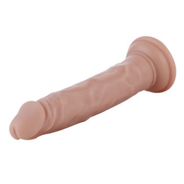 Реалістичний фалоімітатор для секс-машин Hismith 18см Flexible Silicone Dildo, система KlicLok – купити