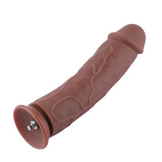 Силіконовий фалоімітатор для секс-машин Hismith 28см Silicone Dildo, система KlicLok