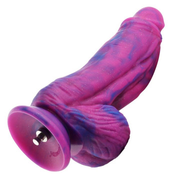 Фалоімітатор для секс-машин Hismith 23см Silicone Fantasy Series Dildo, система кріплення KlicLok – купити
