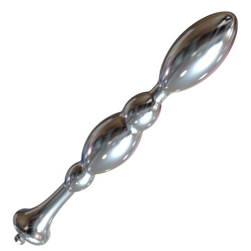 Металевий анальний плаг для секс-машин Hismith Bullet Anal Toy, система KlicLok – купити