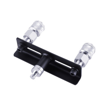 Подвійний конектор для секс-машин Hismith Quick Connector Adapter with Double Head, система KlicLok – купити