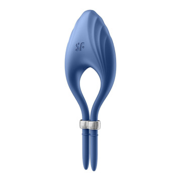 Ерекційне віброкільце-ласо Satisfyer Duelist Blue, 10 режимів, потужний мотор – купити