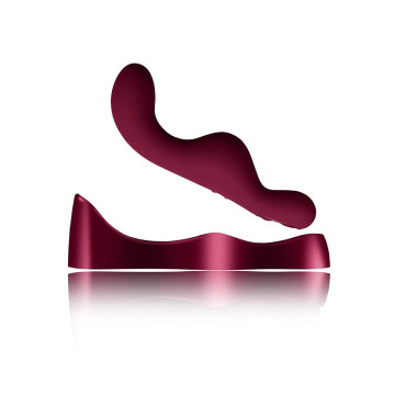 Універсальний sit-on-top вібратор Rocks Off Ruby Glow Blush, пульт ДК – купити