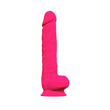 Фалоімітатор SilexD Kingston Pink (MODEL 15in), двошаровий, силікон+Silexpan, діаметр 7 см – купити