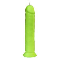 Свічка LOVE FLAME - Dildo Roma Yellow Fluor