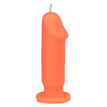 Свічка LOVE FLAME - Dildo S Orange Fluor – купити
