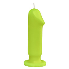 Свічка LOVE FLAME - Dildo S Yellow Fluor