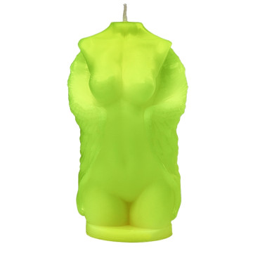 Свічка LOVE FLAME - Angel Woman Yellow Fluor – купити