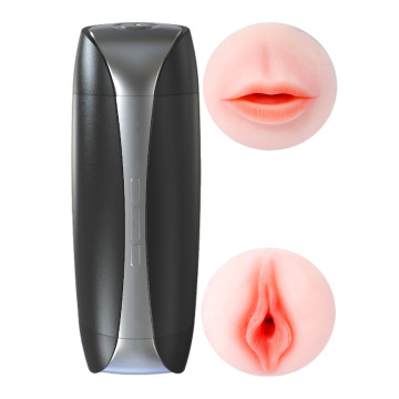 Мастурбатор з двома входами та вібростимуляцією BOSS SUSAN Double Delight 2.0 - 36 функцій USB – купити