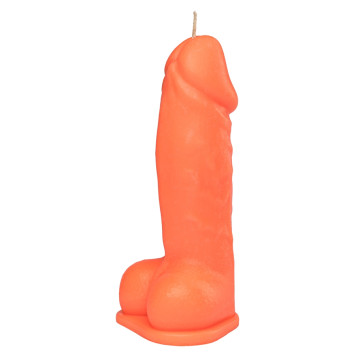 Свічка LOVE FLAME - Dildo L ORANGE Fluor – купити