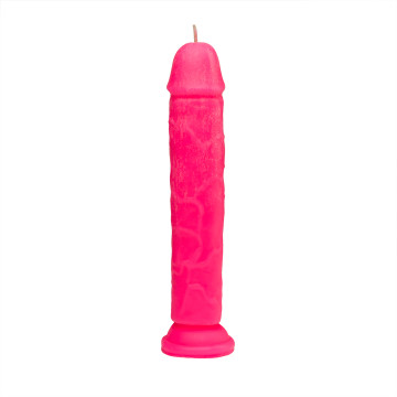 Свічка LOVE FLAME - Dildo Roma Pink Fluor – купити