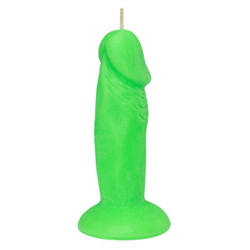 Свічка LOVE FLAME - Little Guy Green Fluor – купити