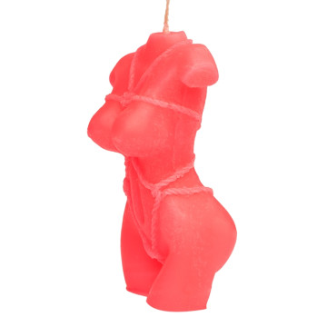 Свічка LOVE FLAME - Shibari II Red Fluor – купити