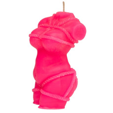 Свічка LOVE FLAME - Shibari I Pink Fluor