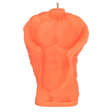 Свічка LOVE FLAME - Angel Man Orange Fluor – купити