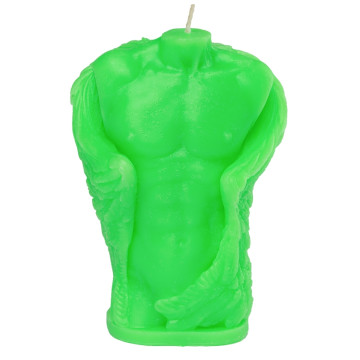 Свічка LOVE FLAME - Angel Man Green Fluor – купити