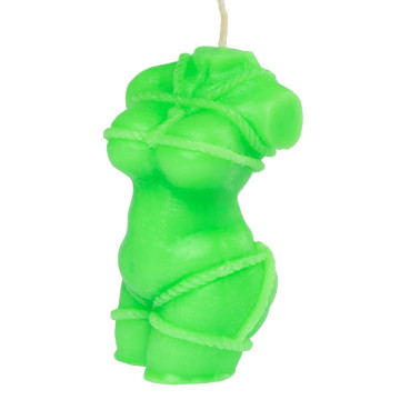 Свічка LOVE FLAME - Shibari I Green Fluor – купити
