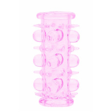 Насадка стимулююча BOSS Stretchy Sleeve Pink