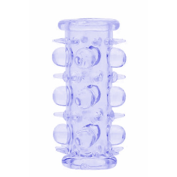 Насадка стимулююча BOSS Stretchy Sleeve Blue – купити