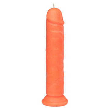 Свічка LOVE FLAME - Dildo Roma ORANGE Fluor – купити