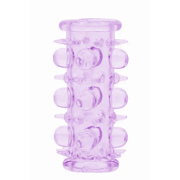 Насадка стимулююча BOSS Stretchy Sleeve Purple – купити