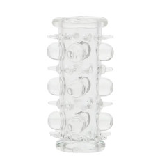Насадка стимулююча BOSS Stretchy Sleeve Clear