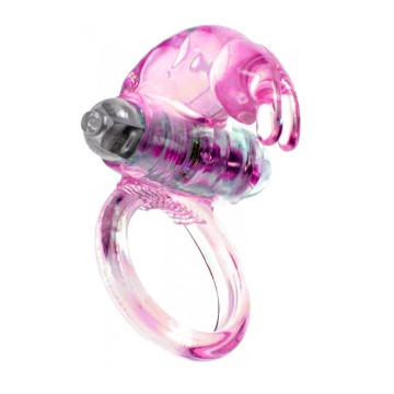 Ерекційне вібро кільце BOSS Rabbit Vibro Cock Ring Pink – купити