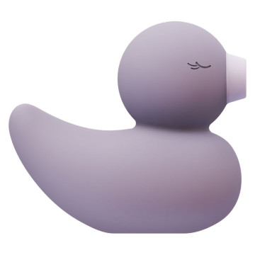 Вакуумний вібратор-качечка CuteVibe Ducky Grey – купити