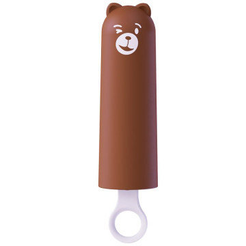 Вібратор CuteVibe Teddy Brown (Pink Dildo), реалістичний вібратор під виглядом морозива – купити