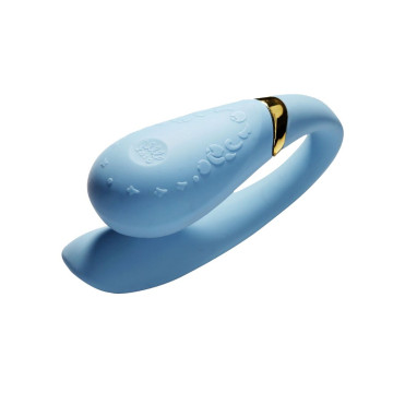 Смартвібратор для пар Zalo — Fanfan Royal Blue – купити