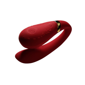 Смартвібратор для пар Zalo — Fanfan Bright Red – купити