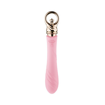 Вібратор для точки G із підігрівом Zalo Sweet Magic - Courage Fairy Pink – купити