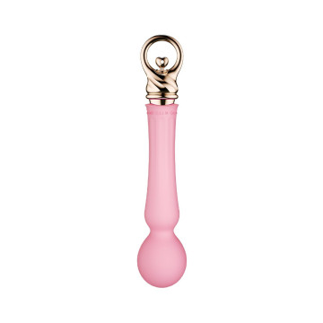 Вібромасажер із підігрівом Zalo Sweet Magic - Confidence Wand Fairy Pink – купити
