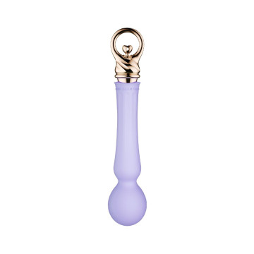 Вібромасажер із підігрівом Zalo Sweet Magic - Confidence Wand Fantasy Violet – купити