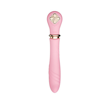 Пульсатор із підігрівом Zalo Sweet Magic - Desire Fairy Pink, турбо режим – купити