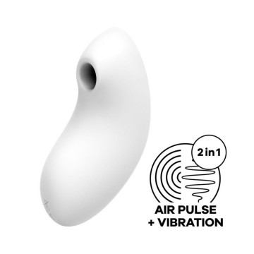 Вакуумний вібратор Satisfyer Vulva Lover 2 White – купити