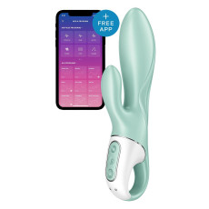 Смарт вібратор-кролик Satisfyer Air Pump Bunny 5+, надувається
