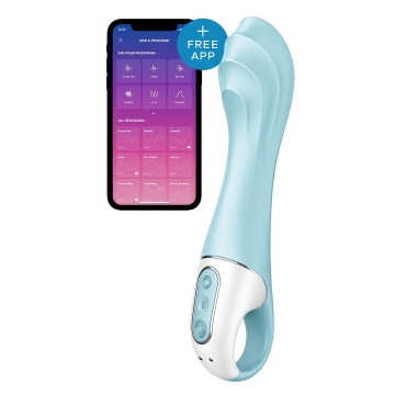 Смарт-вібратор точки G Satisfyer Air Pump Vibrator 5+, надувається – купити
