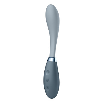 Вібратор Satisfyer G-Spot Flex 3 Grey, гнучкий стовбур із фіксацією положення – купити