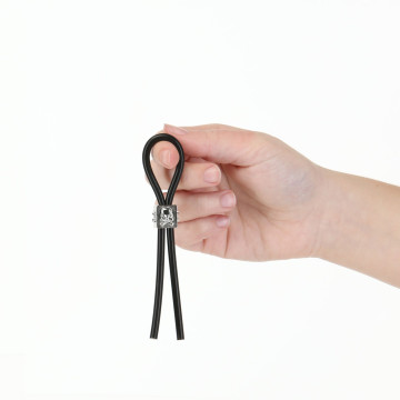 Ерекційне кільце-ласо LUX Active Tether Adjustable Silicone Cock Tie, регульоване – купити
