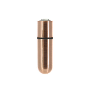 Віброкуля PowerBullet First-Class Bullet 2.5? з Key Chain Pouch, Rose Gold, 9 режимів вібрації – купити