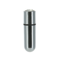 Віброкуля PowerBullet First-Class Bullet 2.5? with Key Chain Pouch, Silver, 9 режимів вібрації