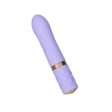 Розкішний вібратор Pillow Talk Flirty Purple Special Edition, Сваровскі, пов’язка на очі+гра
