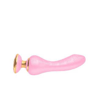 Вібратор для точки G Shunga Sanya Light Pink, гнучкий стовбур – купити
